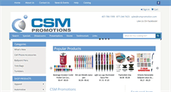Desktop Screenshot of csmadspecialties.com